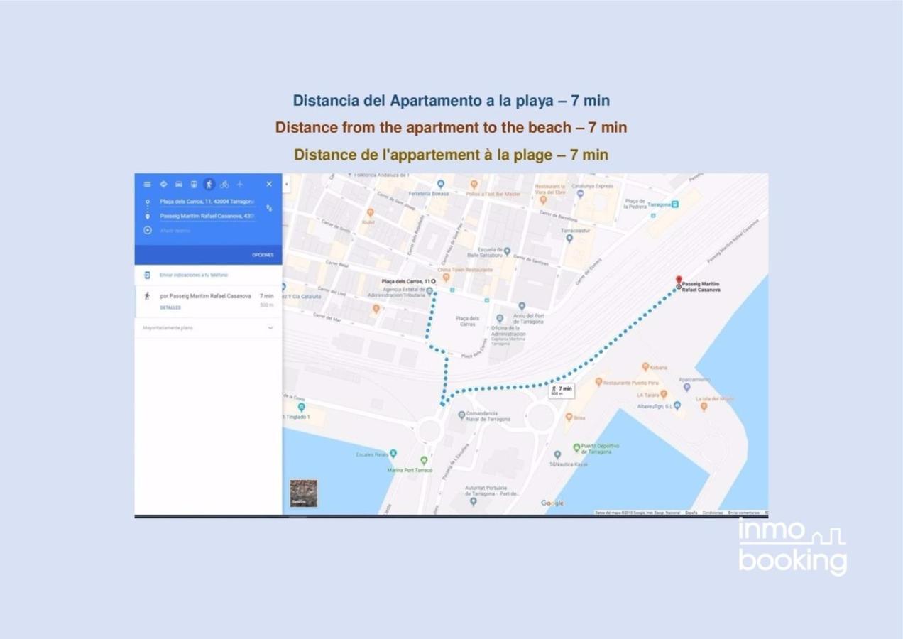 Inmobooking Tarraco Mar Tarragona Exterior foto